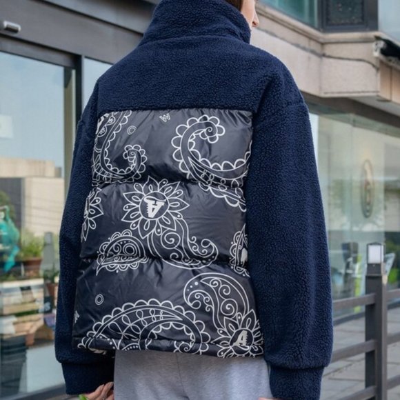 BOHO STYLE COLDBREAK Floral Print Teddy Winter Coat - Picture 4 of 13